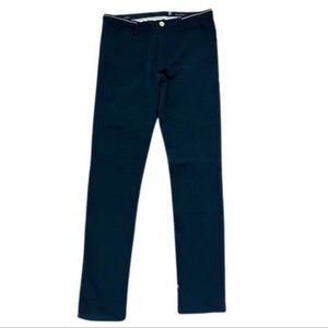 The Fashion Show Men’s Navy Slim Dress Pant (30 in.)